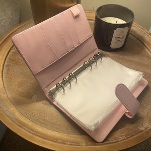 Budget Binder for Cash - A6 - Pink